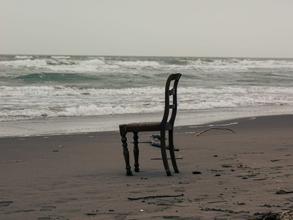 a wooden chair