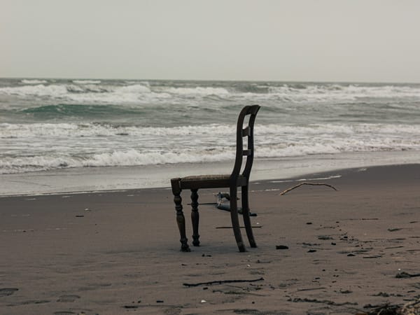 a wooden chair